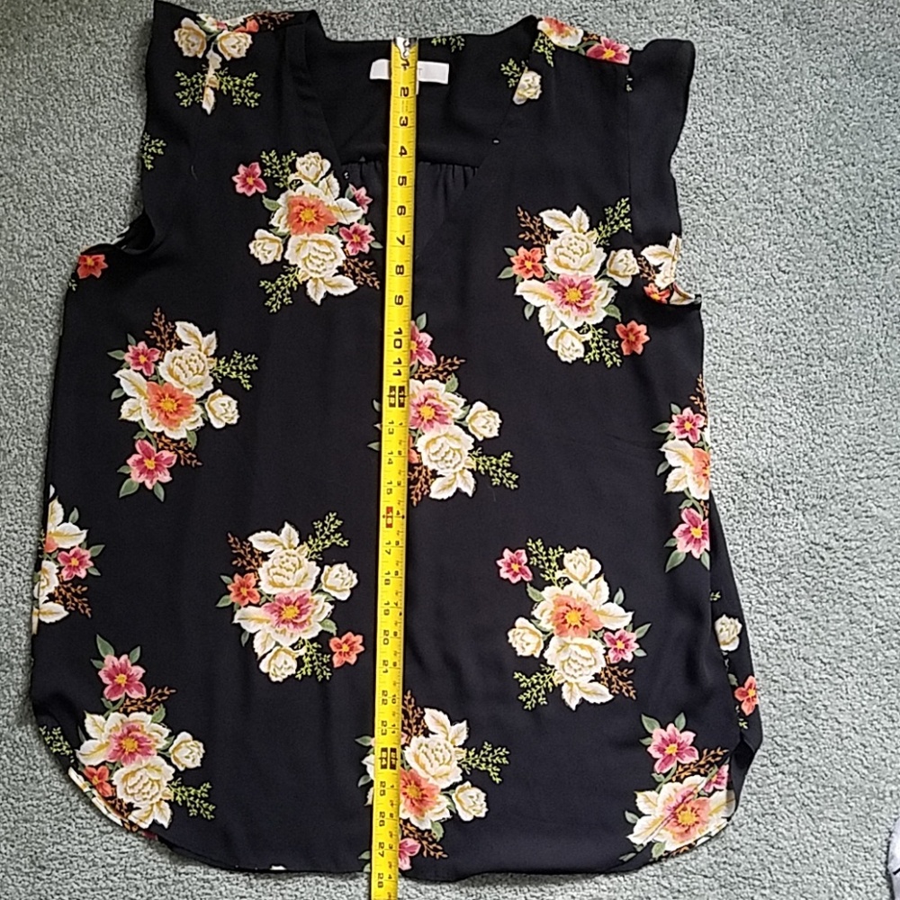 LOFT FLORAL TOP XL - Picture 8 of 8